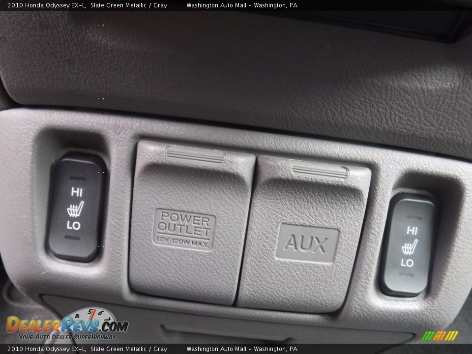 2010 Honda Odyssey EX-L Slate Green Metallic / Gray Photo #6
