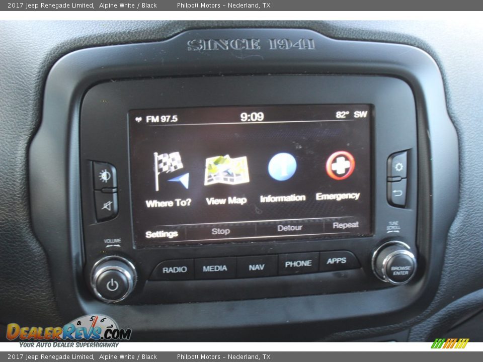 2017 Jeep Renegade Limited Alpine White / Black Photo #20