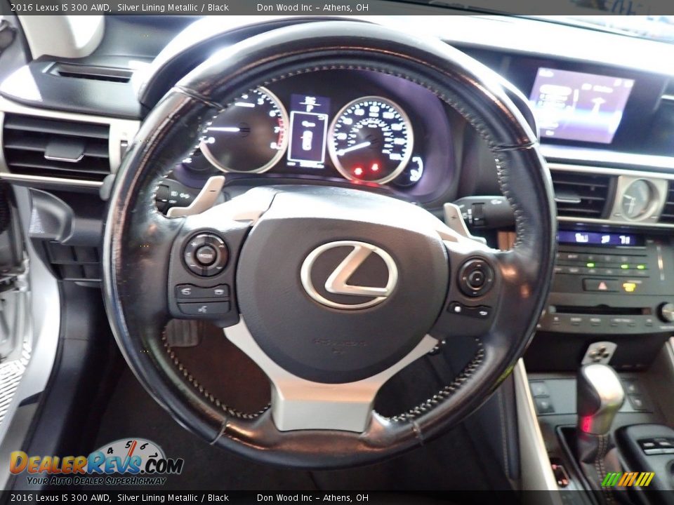 2016 Lexus IS 300 AWD Steering Wheel Photo #27