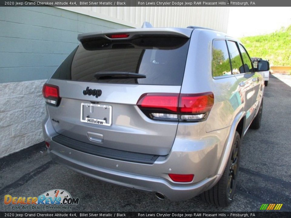 2020 Jeep Grand Cherokee Altitude 4x4 Billet Silver Metallic / Black Photo #3