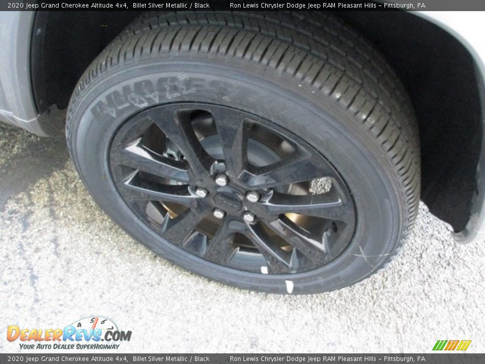 2020 Jeep Grand Cherokee Altitude 4x4 Billet Silver Metallic / Black Photo #6