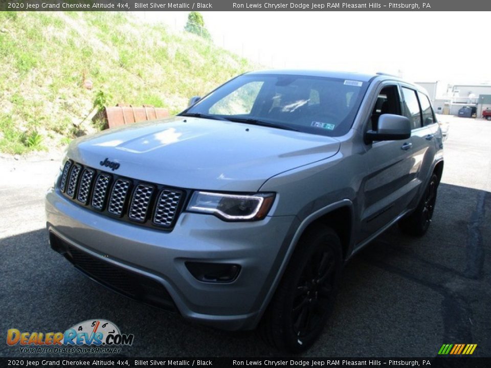 2020 Jeep Grand Cherokee Altitude 4x4 Billet Silver Metallic / Black Photo #7