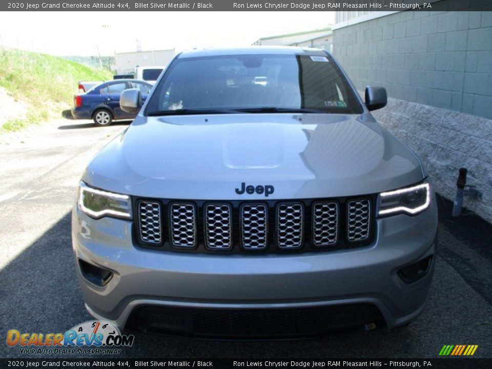 2020 Jeep Grand Cherokee Altitude 4x4 Billet Silver Metallic / Black Photo #8