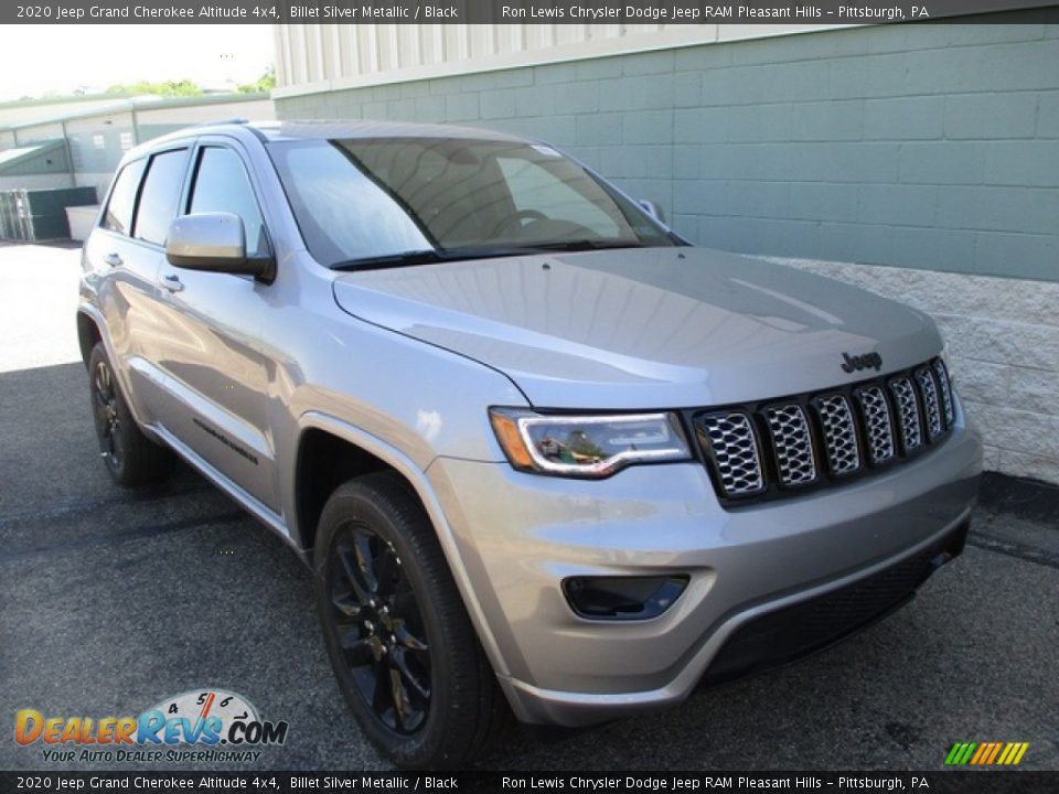 2020 Jeep Grand Cherokee Altitude 4x4 Billet Silver Metallic / Black Photo #9