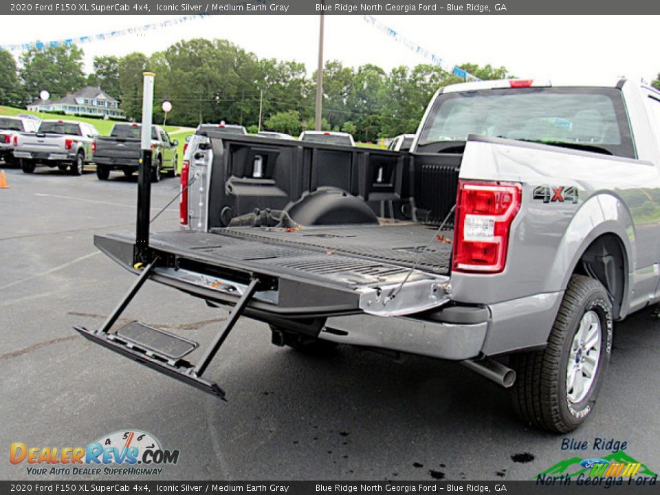 2020 Ford F150 XL SuperCab 4x4 Iconic Silver / Medium Earth Gray Photo #22