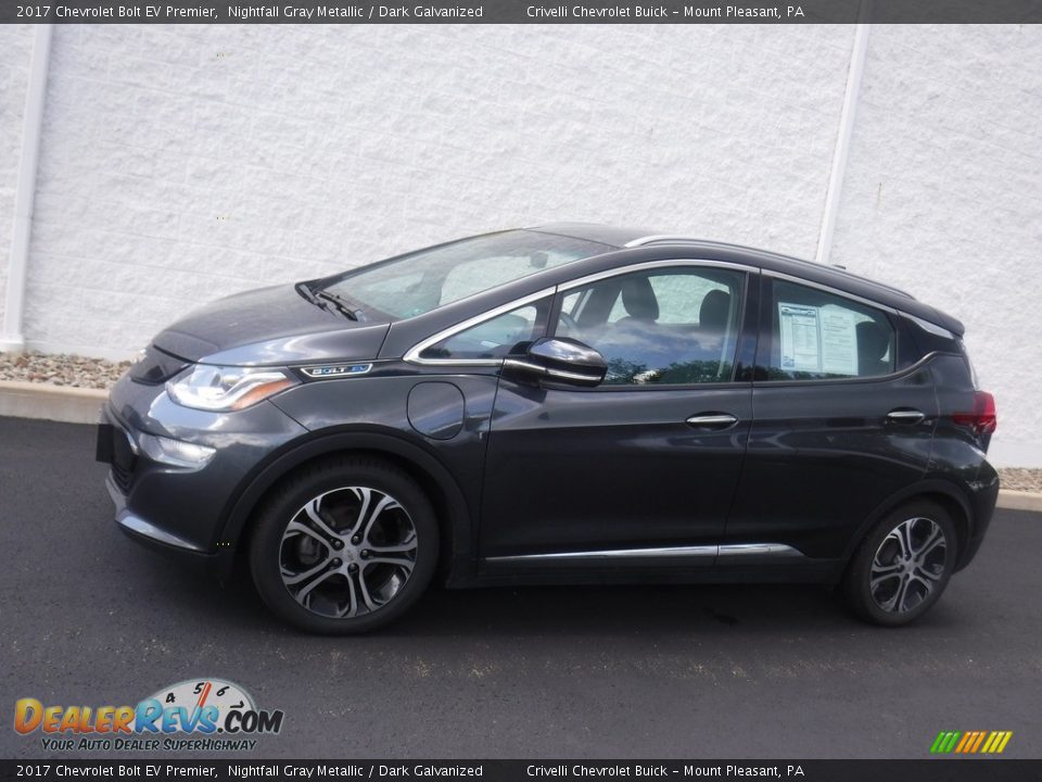 Nightfall Gray Metallic 2017 Chevrolet Bolt EV Premier Photo #2