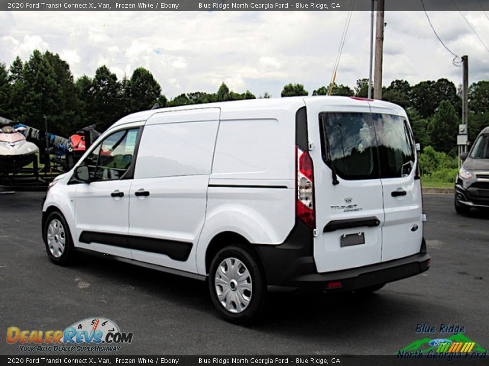 2020 Ford Transit Connect XL Van Frozen White / Ebony Photo #3