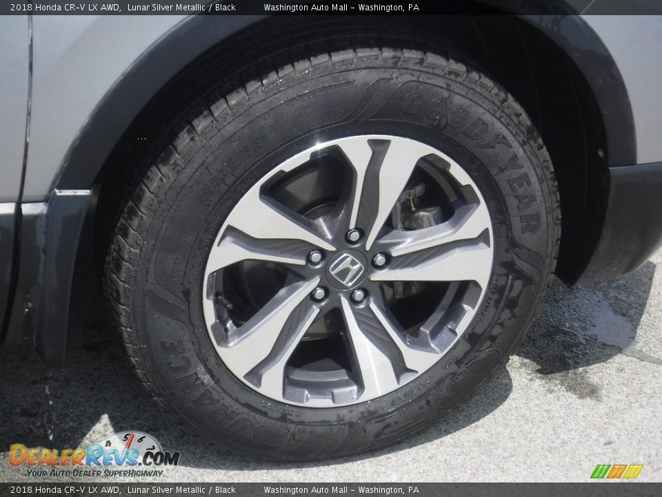 2018 Honda CR-V LX AWD Lunar Silver Metallic / Black Photo #3