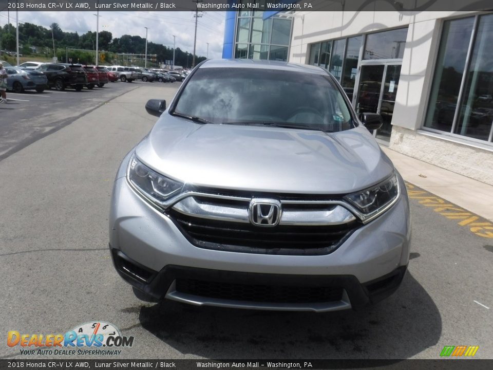 2018 Honda CR-V LX AWD Lunar Silver Metallic / Black Photo #4