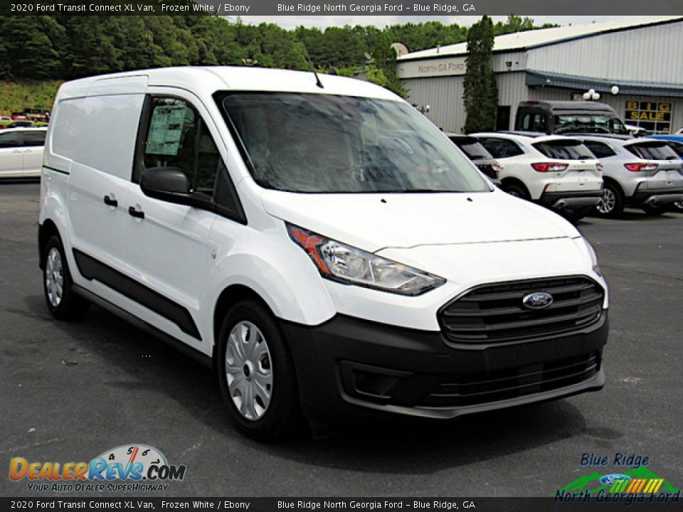 2020 Ford Transit Connect XL Van Frozen White / Ebony Photo #7