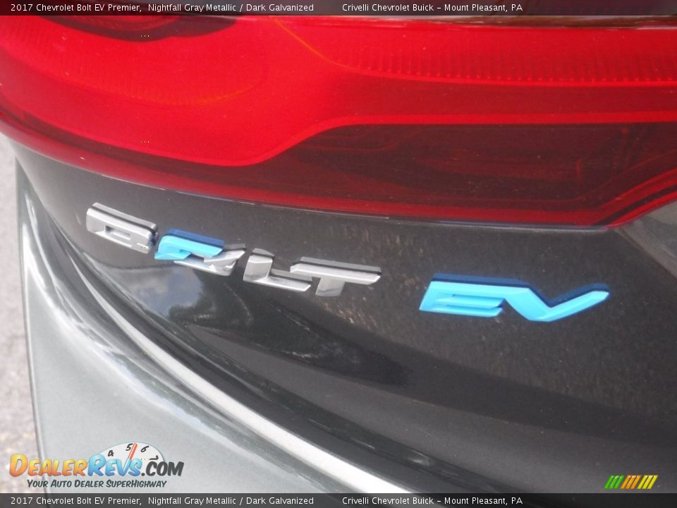 2017 Chevrolet Bolt EV Premier Nightfall Gray Metallic / Dark Galvanized Photo #10