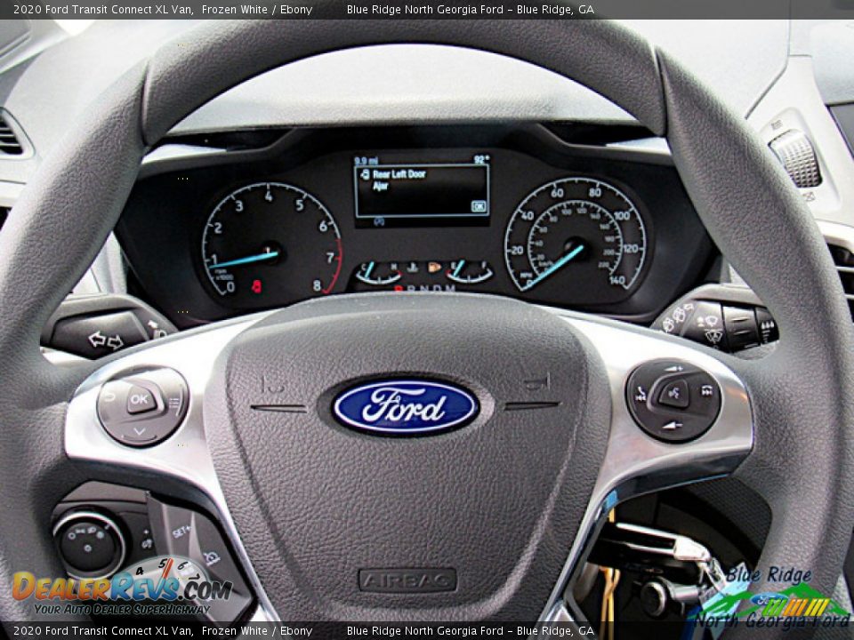 2020 Ford Transit Connect XL Van Frozen White / Ebony Photo #17