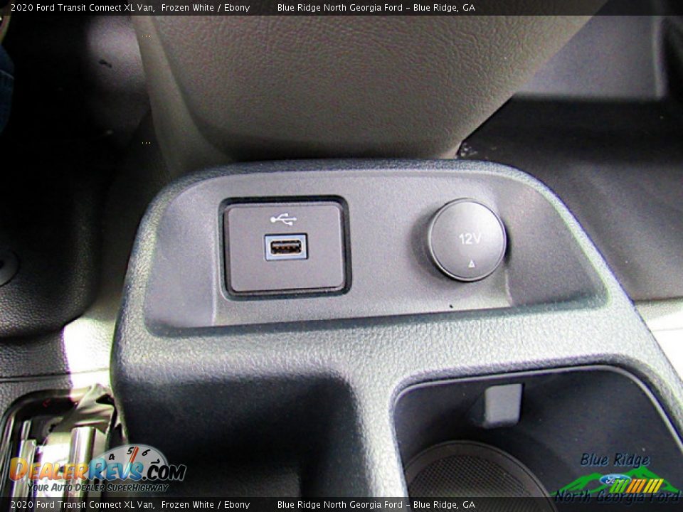 2020 Ford Transit Connect XL Van Frozen White / Ebony Photo #22