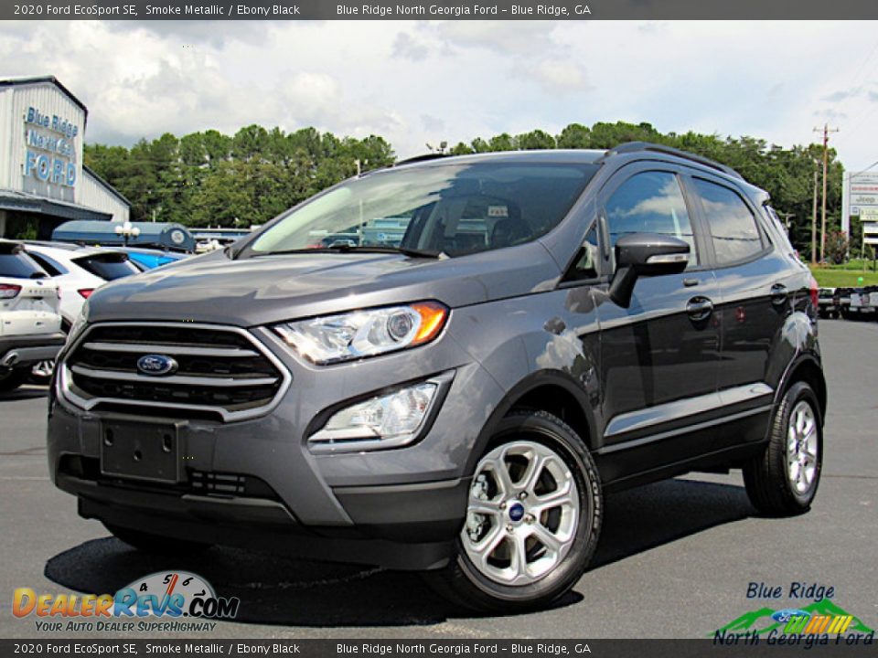 2020 Ford EcoSport SE Smoke Metallic / Ebony Black Photo #1