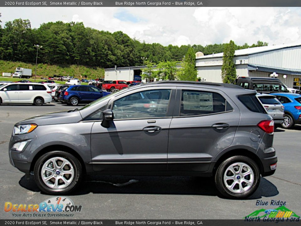 2020 Ford EcoSport SE Smoke Metallic / Ebony Black Photo #2