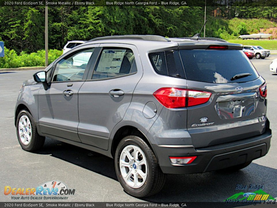 2020 Ford EcoSport SE Smoke Metallic / Ebony Black Photo #3