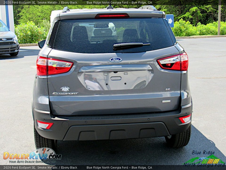 2020 Ford EcoSport SE Smoke Metallic / Ebony Black Photo #4