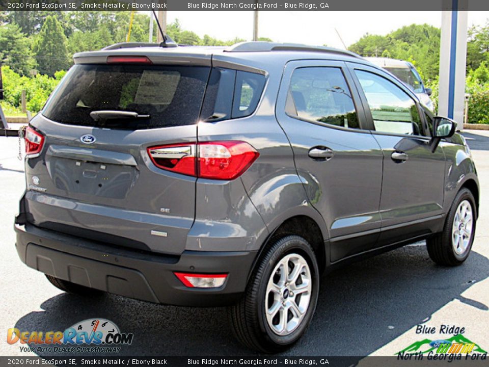 2020 Ford EcoSport SE Smoke Metallic / Ebony Black Photo #5