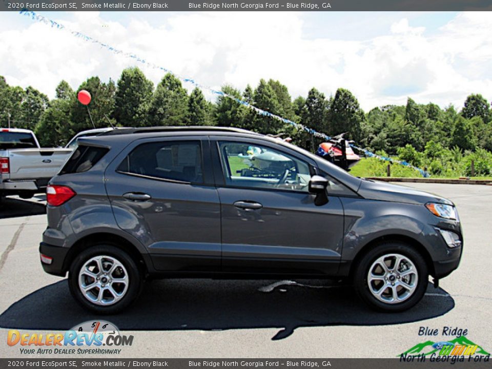 2020 Ford EcoSport SE Smoke Metallic / Ebony Black Photo #6