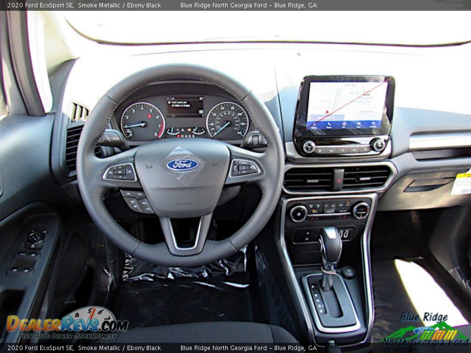 2020 Ford EcoSport SE Smoke Metallic / Ebony Black Photo #14