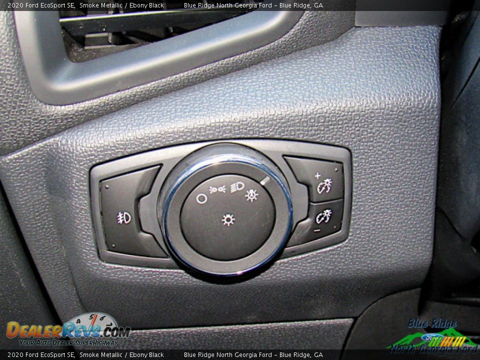 2020 Ford EcoSport SE Smoke Metallic / Ebony Black Photo #22