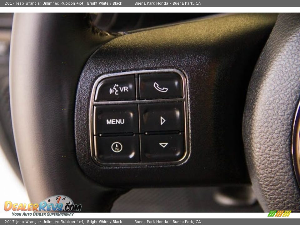 2017 Jeep Wrangler Unlimited Rubicon 4x4 Bright White / Black Photo #12