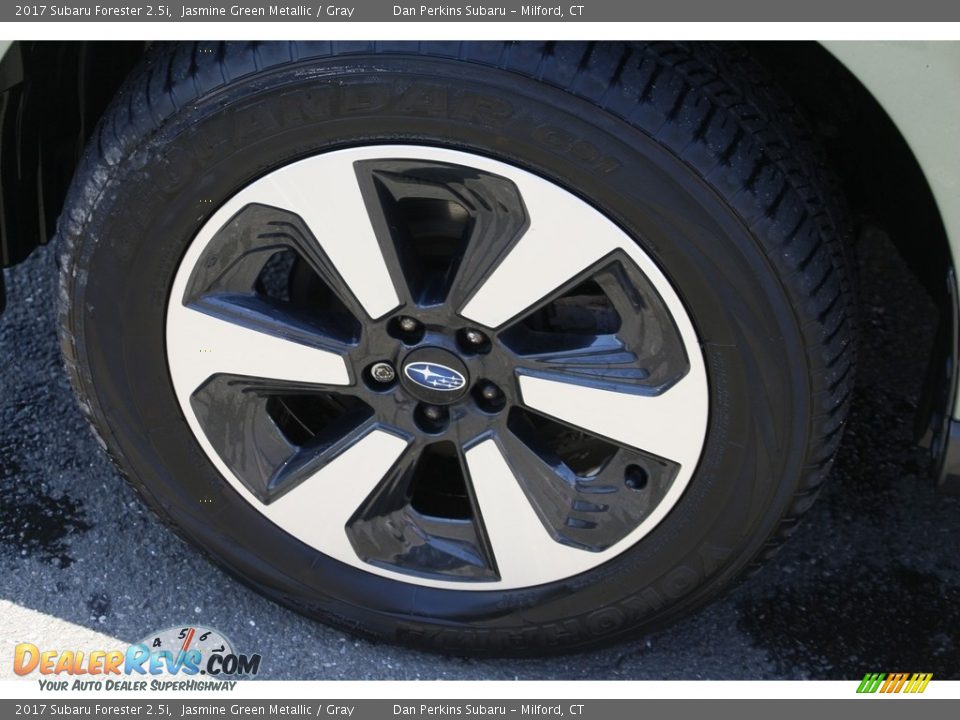2017 Subaru Forester 2.5i Jasmine Green Metallic / Gray Photo #22