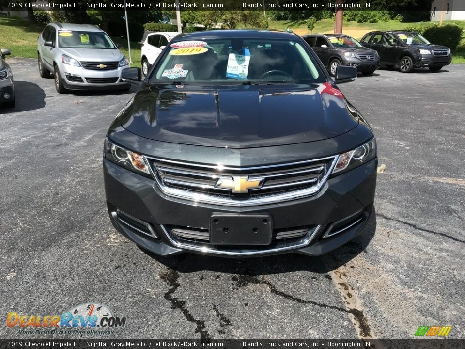 2019 Chevrolet Impala LT Nightfall Gray Metallic / Jet Black/­Dark Titanium Photo #3