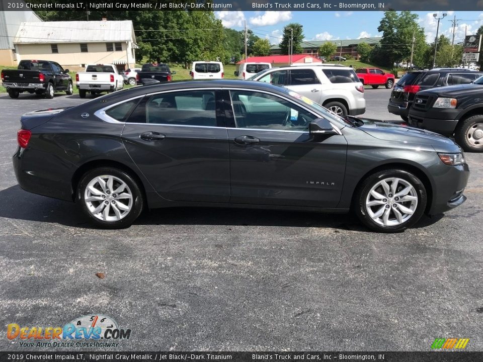 2019 Chevrolet Impala LT Nightfall Gray Metallic / Jet Black/­Dark Titanium Photo #5