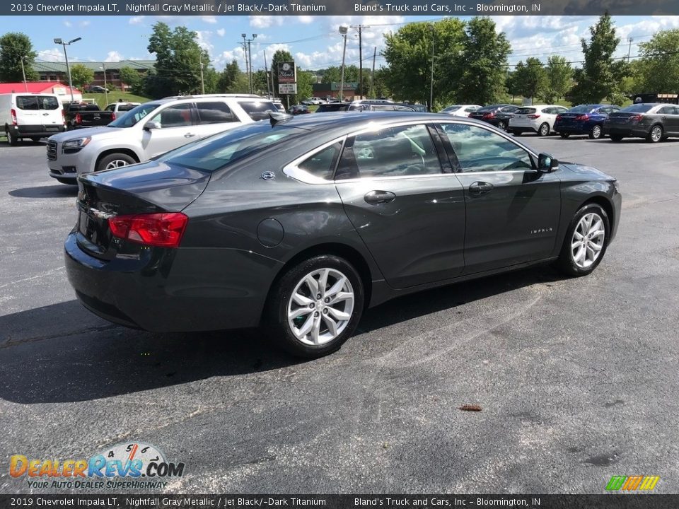 2019 Chevrolet Impala LT Nightfall Gray Metallic / Jet Black/­Dark Titanium Photo #6