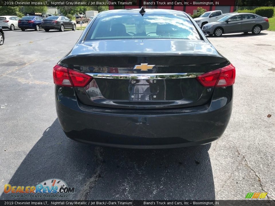 2019 Chevrolet Impala LT Nightfall Gray Metallic / Jet Black/­Dark Titanium Photo #7