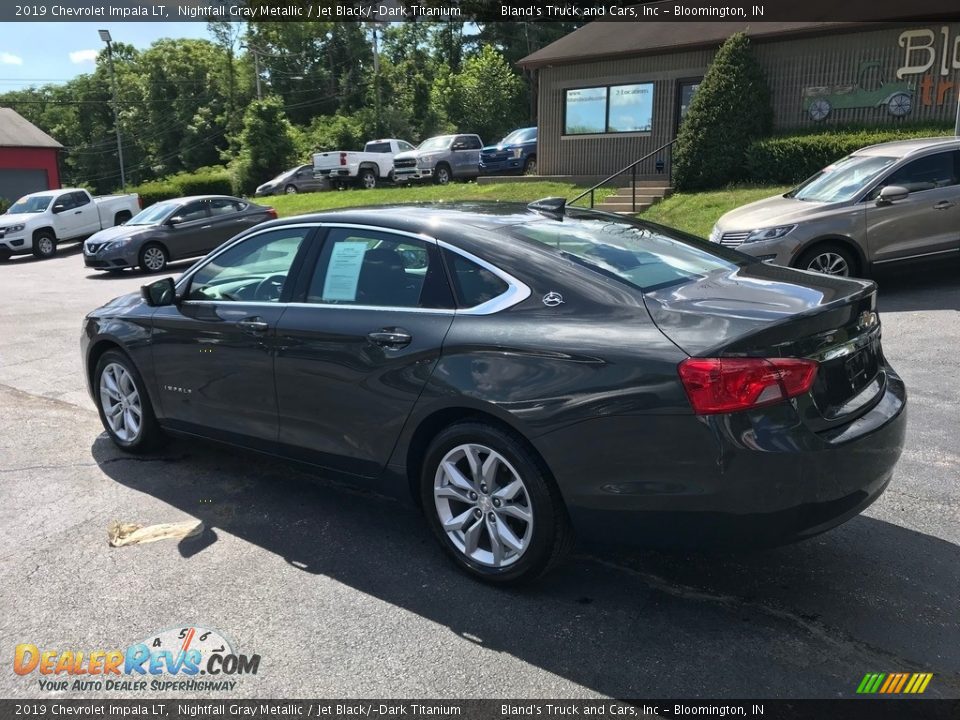 2019 Chevrolet Impala LT Nightfall Gray Metallic / Jet Black/­Dark Titanium Photo #10