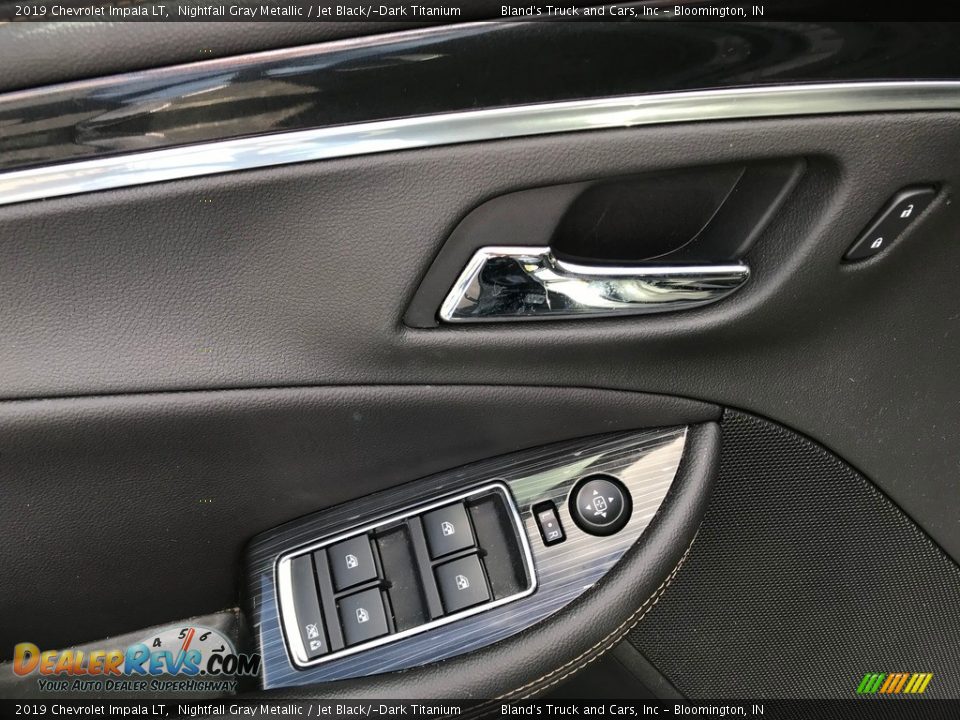 2019 Chevrolet Impala LT Nightfall Gray Metallic / Jet Black/­Dark Titanium Photo #11