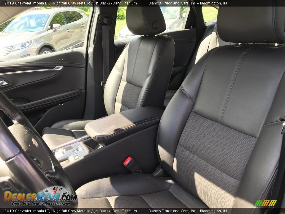 2019 Chevrolet Impala LT Nightfall Gray Metallic / Jet Black/­Dark Titanium Photo #13