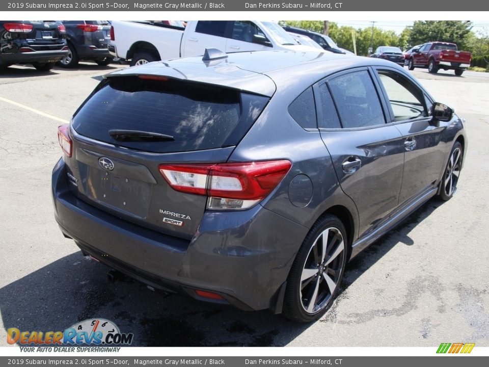 2019 Subaru Impreza 2.0i Sport 5-Door Magnetite Gray Metallic / Black Photo #5