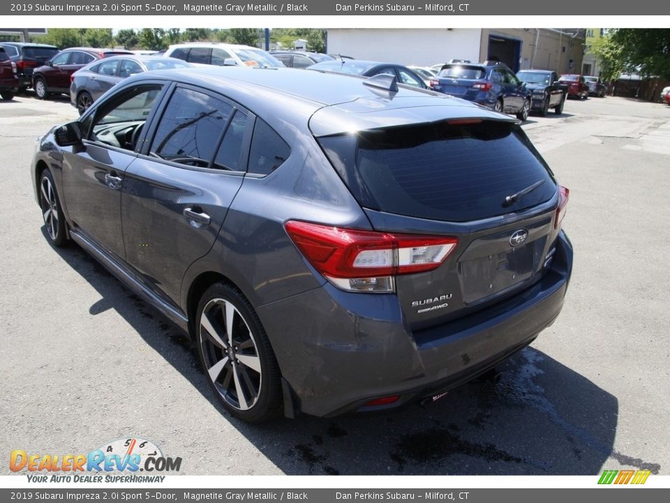 2019 Subaru Impreza 2.0i Sport 5-Door Magnetite Gray Metallic / Black Photo #7