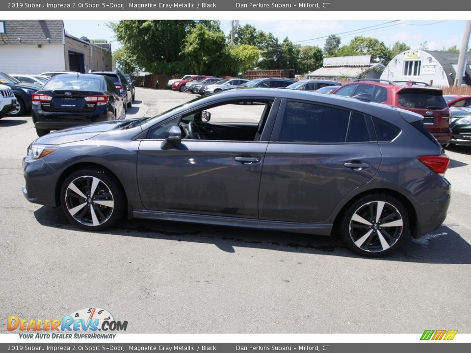 2019 Subaru Impreza 2.0i Sport 5-Door Magnetite Gray Metallic / Black Photo #8