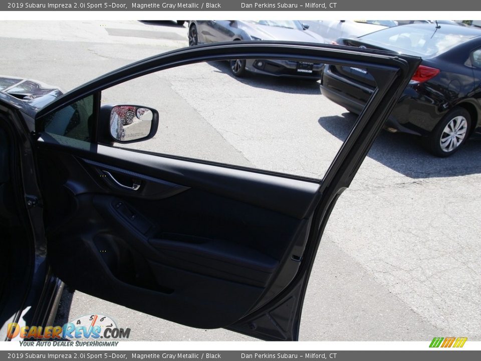 2019 Subaru Impreza 2.0i Sport 5-Door Magnetite Gray Metallic / Black Photo #16