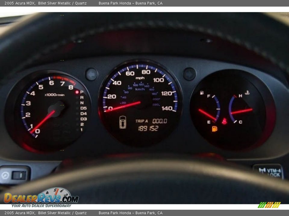 2005 Acura MDX Billet Silver Metallic / Quartz Photo #25