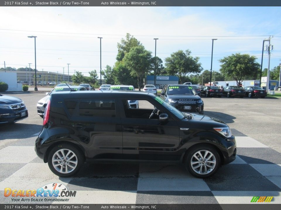 2017 Kia Soul + Shadow Black / Gray Two-Tone Photo #3