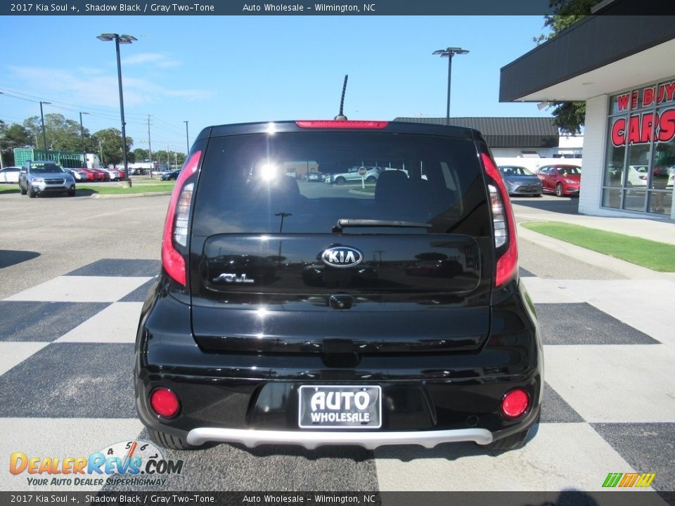 2017 Kia Soul + Shadow Black / Gray Two-Tone Photo #4