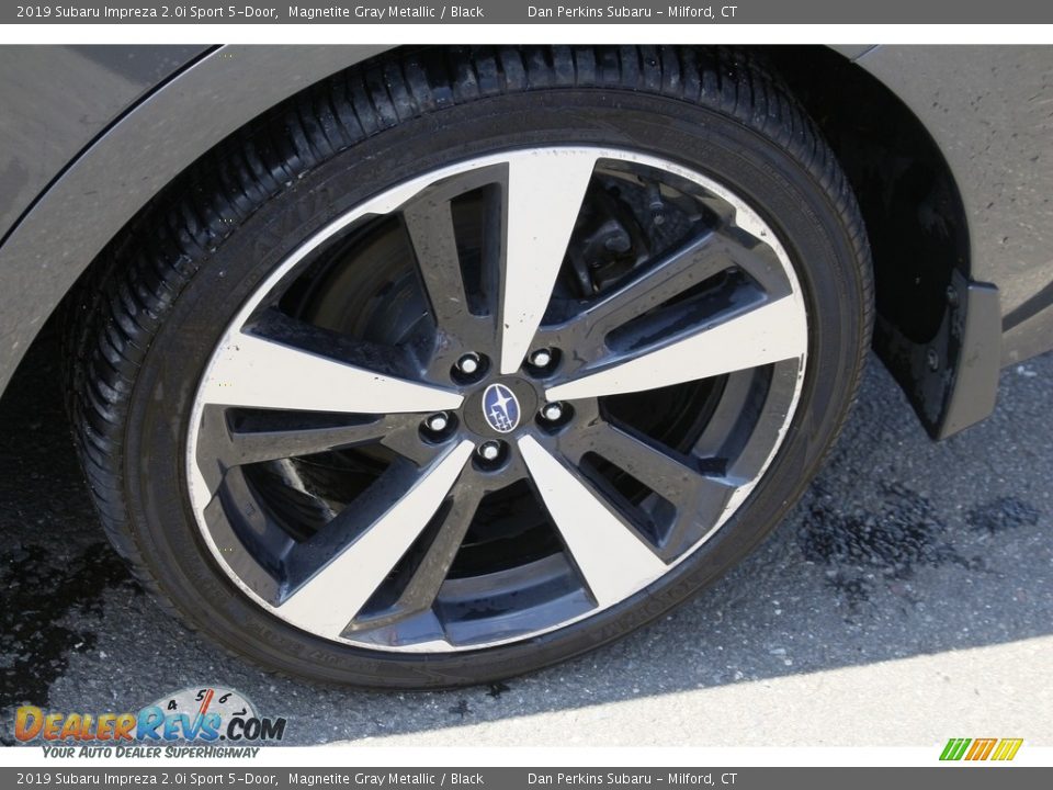2019 Subaru Impreza 2.0i Sport 5-Door Magnetite Gray Metallic / Black Photo #23