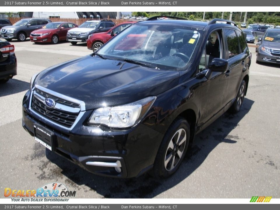 2017 Subaru Forester 2.5i Limited Crystal Black Silica / Black Photo #1