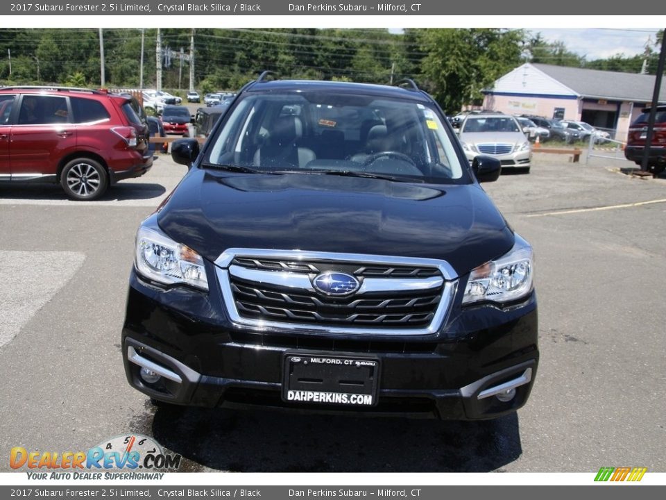 2017 Subaru Forester 2.5i Limited Crystal Black Silica / Black Photo #2