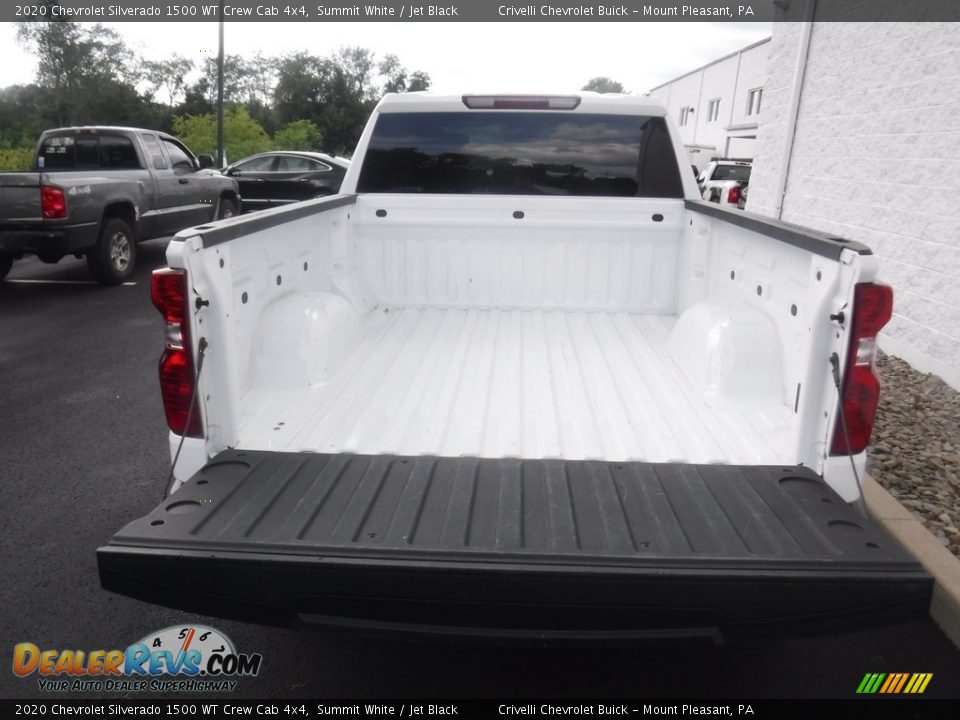 2020 Chevrolet Silverado 1500 WT Crew Cab 4x4 Summit White / Jet Black Photo #13