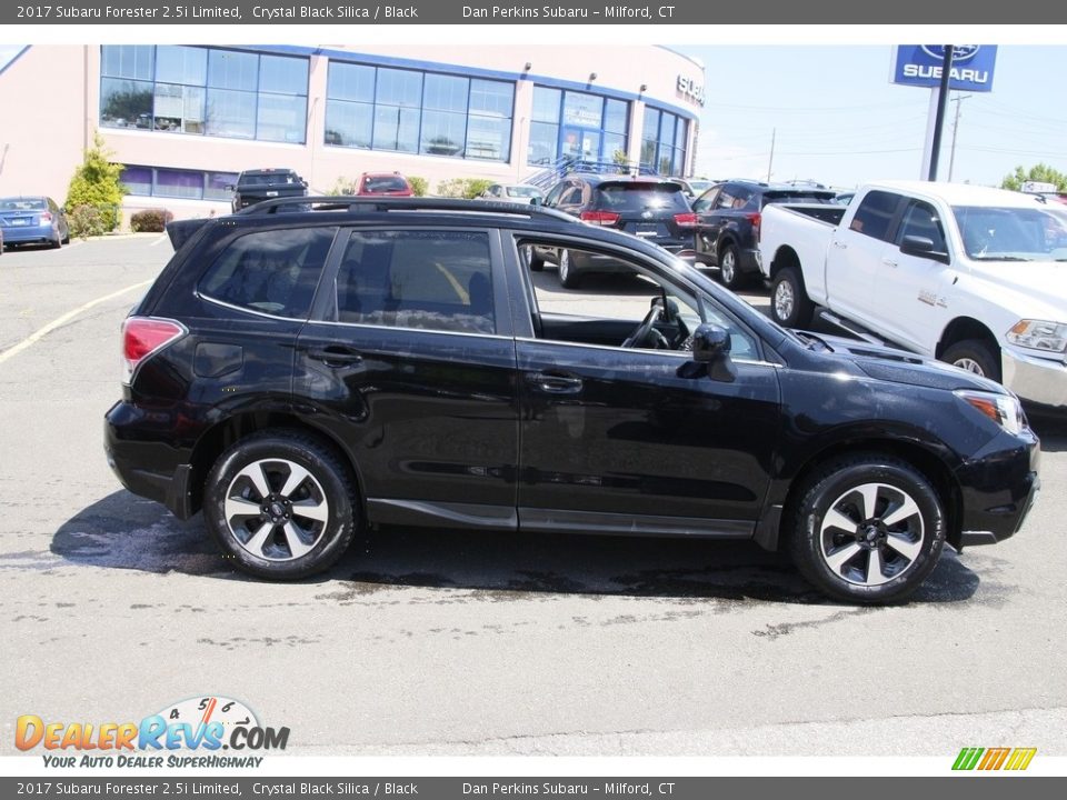 2017 Subaru Forester 2.5i Limited Crystal Black Silica / Black Photo #4