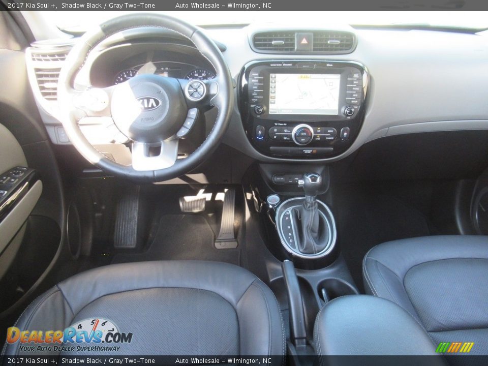 2017 Kia Soul + Shadow Black / Gray Two-Tone Photo #14