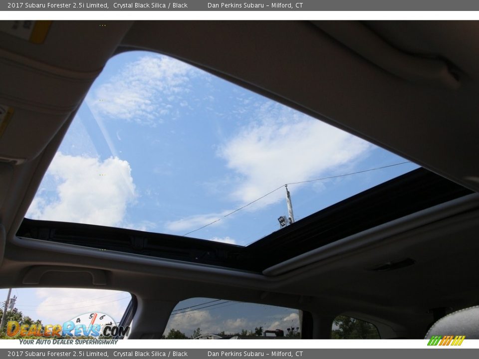 2017 Subaru Forester 2.5i Limited Crystal Black Silica / Black Photo #11