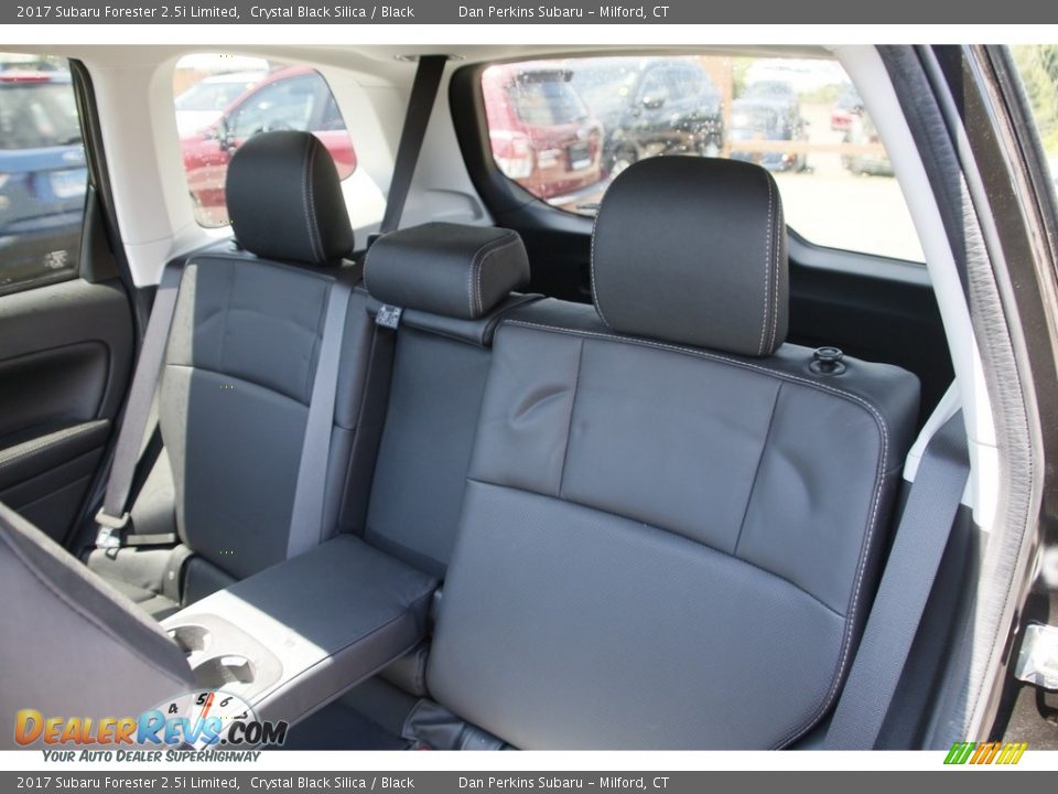 2017 Subaru Forester 2.5i Limited Crystal Black Silica / Black Photo #13