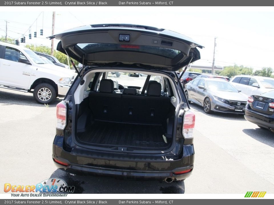 2017 Subaru Forester 2.5i Limited Crystal Black Silica / Black Photo #14